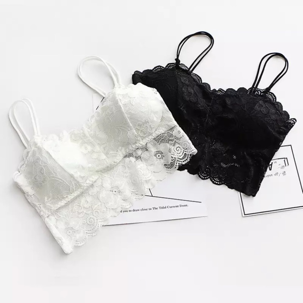 Black and white crop top SET